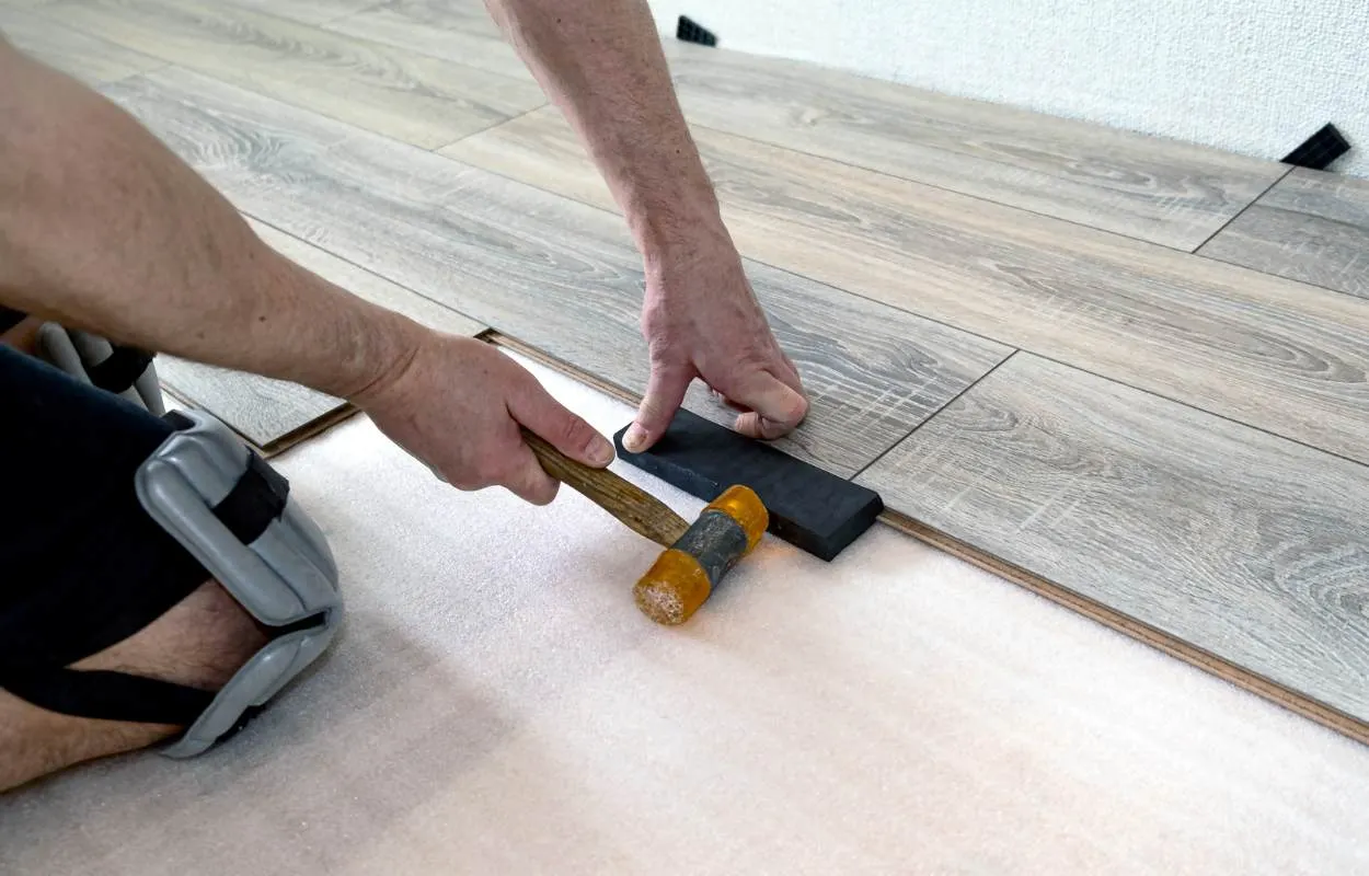 Expert hardwood flooring installation project by FRS Remodeling in Wilsonville OR
