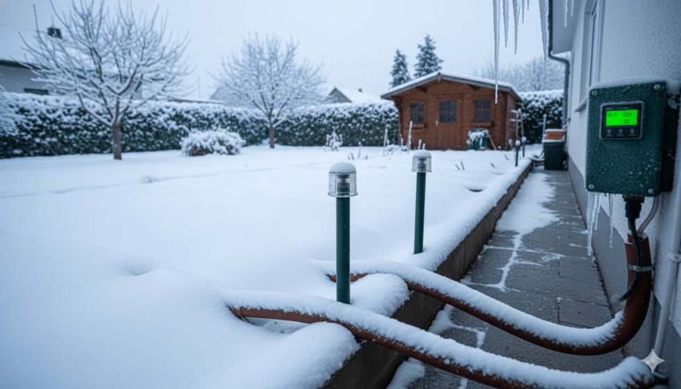 Technician repairing washing machine
